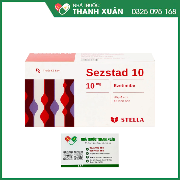 Sezstad 10 trị tăng cholesterol máu nguyên phá